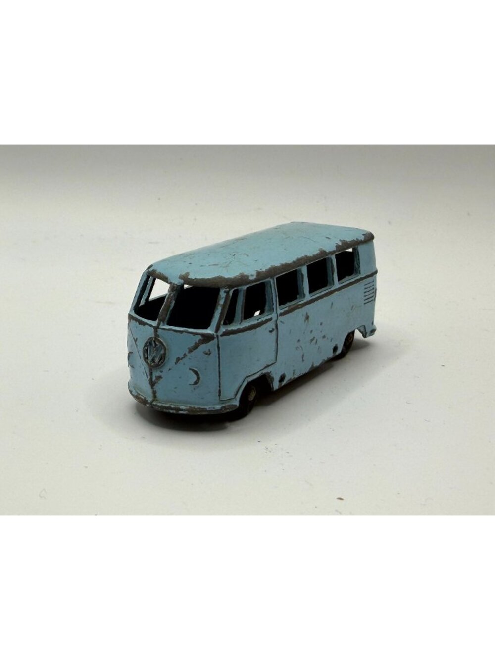 Budgie Models No. 12 VW Split Screen Microbus Camper Van Pale Blue